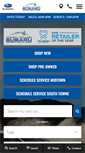 Mobile Screenshot of markmillersubaru.com